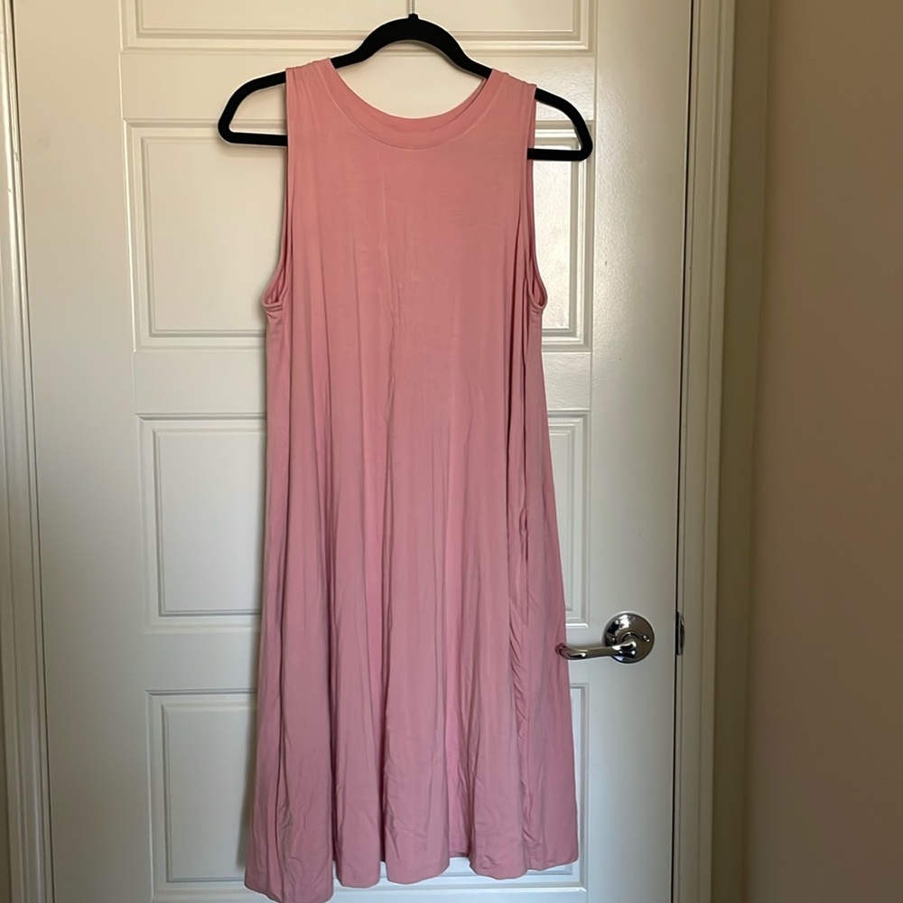 Time and Tru Sleeveless Knit Dress- Pink